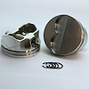 K1-6150-4190C FX-Series Flat Top Piston Set for 1967-1976 Pontiac Late , 4.190 in. Bore, -7cc Volume [Stroker] - image 1