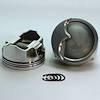 K1933-4040 SX-Series Dish Top Piston Set for 1999-2019 Chevy LS, 4.040 in. Bore, -15cc Volume [OEMStroker] - image 1