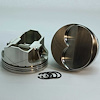 K2-2458-4125 FX-Series Dome Top Piston Set for 1955-2004 Small Block Chevy, 4.125 in. Bore, +4cc Volume [Stroker] - image 1