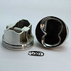 K2-3558-4000 FX-Series Dish Top Piston Set for 1962-2001 Small Block Ford 351W, 4 in. Bore, -18cc Volume [OEM Stroke] - image 1