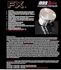 K3-4943-3710 FX-Series Dish Top Piston Set for 1997-2017 Ford Modular, 3.710 in. Bore, -24cc Volume [Stroker] - image 1
