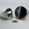 K3-3401-4000C FX-Series Flat Top Piston Set for 1962-2001 Small Block Ford 351W, 4 in. Bore, -5cc Volume [Stroker] - image 1