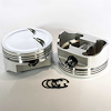 K8740-4000 E-Series Dish Top Piston Set for 1962-2001 Small Block Ford 289-302, 4 in. Bore, -6cc Volume [Stroker] - image 1