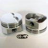 K8750-4030 E-Series Flat Top Piston Set for 1962-2001 Small Block Ford 351W, 4.030 in. Bore, -3cc Volume [OEM Stroke] - image 2