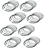 RS-DM400-4100 Performance 4.100 in. Ductile Iron Moly Ring Set [1/16, 1/16, 3/16 in.]