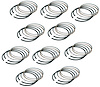 RS-XP610-4050 Performance 4.050 in. Gas Nitrided Stainless Steel 10-cyl. Ring Set [1.2, 1.2, 3 mm] - image 1