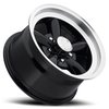 141H5861GB0 141H Series Wheel [Size: 15" x 8"] Gloss Black Machined Lip Finish - image 2