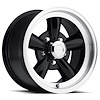 141H7883GB0 141H Series Wheel [Size: 17" x 8"] Gloss Black Machined Lip Finish - image 1