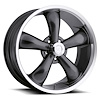 142-7761GM0 142 Series Wheel [Size: 17" x 7"] Gunmetal Machined Lip Finish - image 1