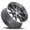 143-2965GMML12 143 Series Wheel [Size: 20" x 9.5"] Gunmetal Machined Lip Finish - image 2