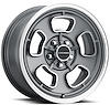 148-7885SGMF0 148 Series Wheel [Size: 17" x 8"] Satin Grey Machined Face/Lip Finish - image 1