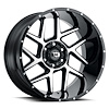 360-2985GBMF12 360 Series Wheel [Size: 20" x 9"] Gloss Black Machined Face Finish - image 1