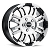 375H8732GBMF55 375 Series Wheel [Size: 18" x 7.5"] Gloss Black Machined Face Finish - image 1