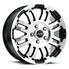 375XL8732GBMF55 375 Series Wheel [Size: 18" x 7.5"] Gloss Black Machined Face Finish - image 1