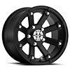 393-128545MB4 393 Series Wheel [Size: 12" x 8"] Matte Black Finish - image 1