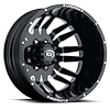 401H2880BMFF 401 Series Wheel [Size: 20" x 8.25"] Gloss Black Machined Face Finish - image 1