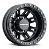 408-6670SBR 408 Series Wheel [Size: 16" x 6"] Satin Black Finish - image 1