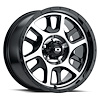 419VT8965GBMF18 419 Series Wheel [Size: 18" x 9"] Gloss Black Machined Face Finish - image 1