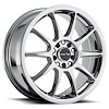 425-7703C42 425 Series Wheel [Size: 17" x 7"] Chrome Finish - image 1