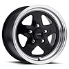521H5865B0 521H Series Wheel [Size: 15" x 8"] Gloss Black Machined Lip Finish - image 1