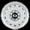 54-8987SML12 54 Series Wheel [Size: 18" x 9"] Silver Machined Lip Finish - image 3