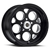 561-5165B-25 561 Series Wheel [Size: 15" x 10"] Gloss Black w/ Milled Windows Finish - image 1