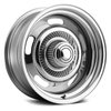 Rally Wheel, 15" x 8", 5x114.3 & 5x120.65 Bolt Pattern [Chrome] - image 1