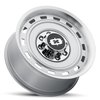 54-20087SML-25 54 Series Wheel [Size: 20" x 10"] Silver Machined Lip Finish - image 2