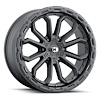 405-7936SB12 405 Series Wheel [Size: 17" x 9"] Satin Black Finish - image 1