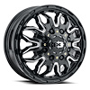 410-7679GBMSF 410 Series Wheel [Size: 17" x 6.5"] Gloss Black Milled Spoke Finish - image 1