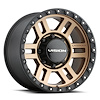 354-8981BZBL12 354 Series Wheel [Size: 18" x 9"] Bronze Finish - image 1
