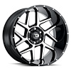 360-20073GBMF-25 360 Series Wheel [Size: 20" x 10"] Gloss Black Machined Face Finish - image 1
