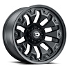 362-20073SBB-25 362 Series Wheel [Size: 20" x 10"] Satin Black w/ Black Bolt Inserts Finish - image 1