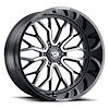 402-24283GBMF-51 402 Series Wheel [Size: 24" x 12"] Gloss Black Machined Face Finish - image 1