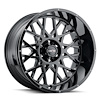 412-20281GB-51 412 Series Wheel [Size: 20" x 12"] Gloss Black Finish - image 1