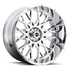 412-22081C-19 412 Series Wheel [Size: 22" x 10"] Chrome Finish - image 1