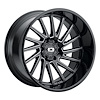306-22083GBMS-19 306 Series Wheel [Size: 22" x 10"] Gloss Black Milled Spoke Finish - image 1