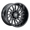 306-2970GBMS12 306 Series Wheel [Size: 20" x 9"] Gloss Black Milled Spoke Finish - image 1