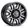 348-8881GBMF18 348 Series Wheel [Size: 18" x 8.5"] Gloss Black Machined Face Finish - image 1