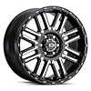 348-8883GBMF18 348 Series Wheel [Size: 18" x 8.5"] Gloss Black Machined Face Finish - image 1