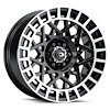 349-7865GBML40 349 Series Wheel [Size: 17" x 8"] Gloss Black Machined Lip Finish - image 1