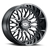 402-20073GBMF-25 402 Series Wheel [Size: 20" x 10"] Gloss Black Machined Face Finish - image 1