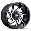 422Z2993GBMF-12 422 Series Wheel [Size: 20" x 9"] Gloss Black Machined Face Finish - image 1