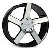472V22985GBMF8 472V Series Wheel [Size: 22" x 9.5"] Gloss Black Machined Face Finish - image 1