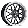 478-2814GBBRL35 478 Series Wheel [Size: 20" x 8.5"] Gloss Black Brushed Lip Finish - image 1