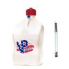 35210-CA Patriotic Square 5.5 Gallon Motorsport Container [W/Deluxe Hose] - image 2