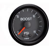 Cockpit 15 PSI Mechanical Boost Gauge with Tubing and US Thread Adapters - image 1