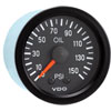 Vision Black 150 PSI Mechanical Oil Pressure Gauge 12V - image 1
