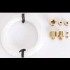 16" Plastic Tubing for 1/8" -27 and 1/4" -18 NPT adapters - image 1