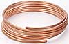 6" Copper Tubing 1/8" -27 and 1/4" -18 NPT adapters - image 2